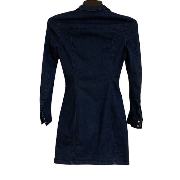 Divided by H&M size 4 formfitting denim long sleeve dress - Picture 3 of 6